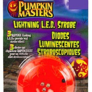 Pumpkin Masters Flashing Strobe Light 2pc Set